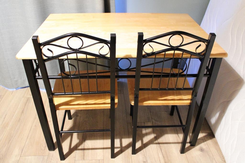 Table avec 2 chaises, Ophalen, Gebruikt, Stoel(en)