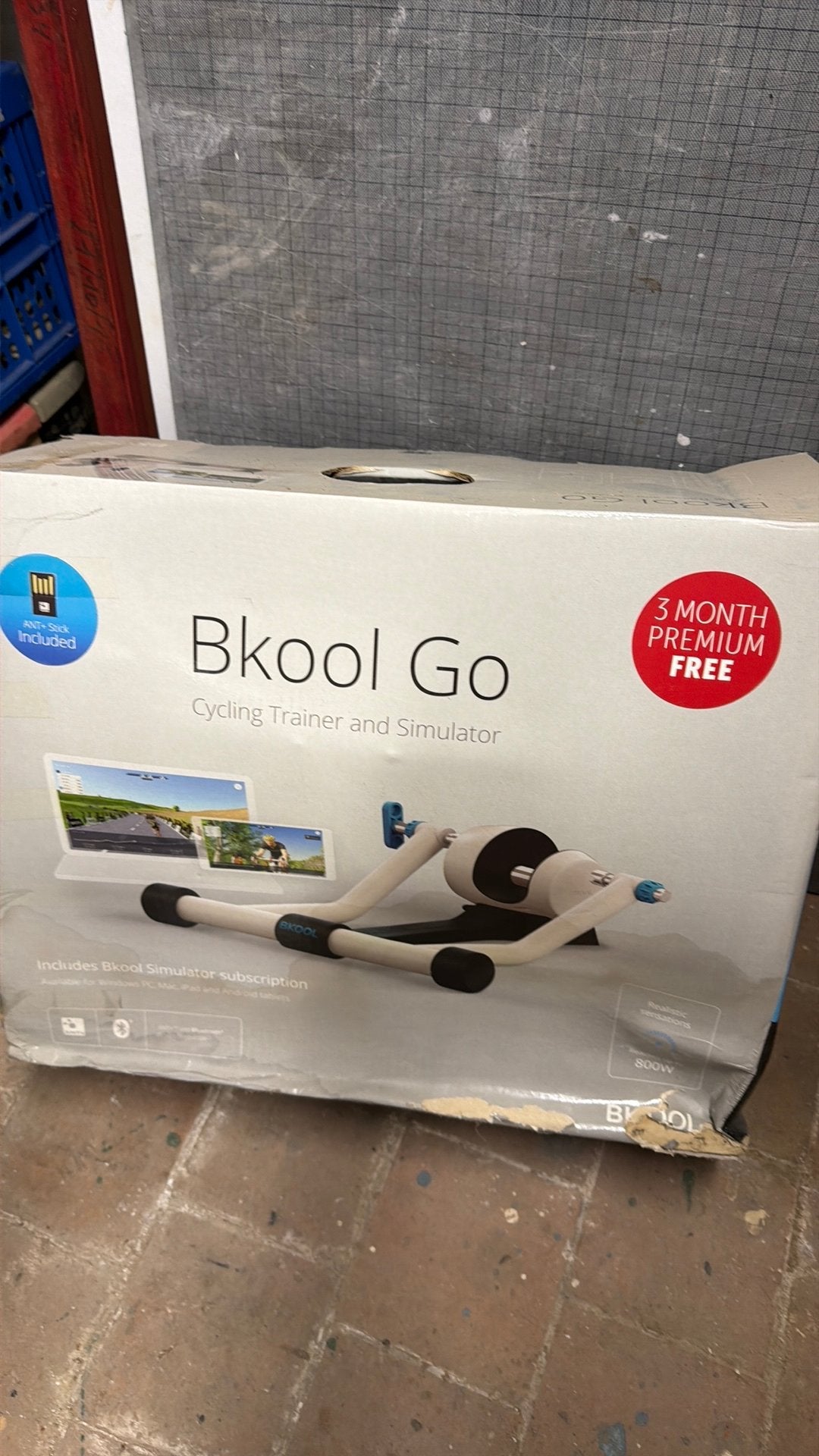 Fietstrainer Bkool Go, Sports & Fitness, Enlèvement, Comme neuf