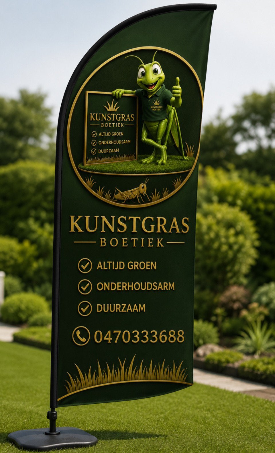 Kunstgras, Drie personen of meer