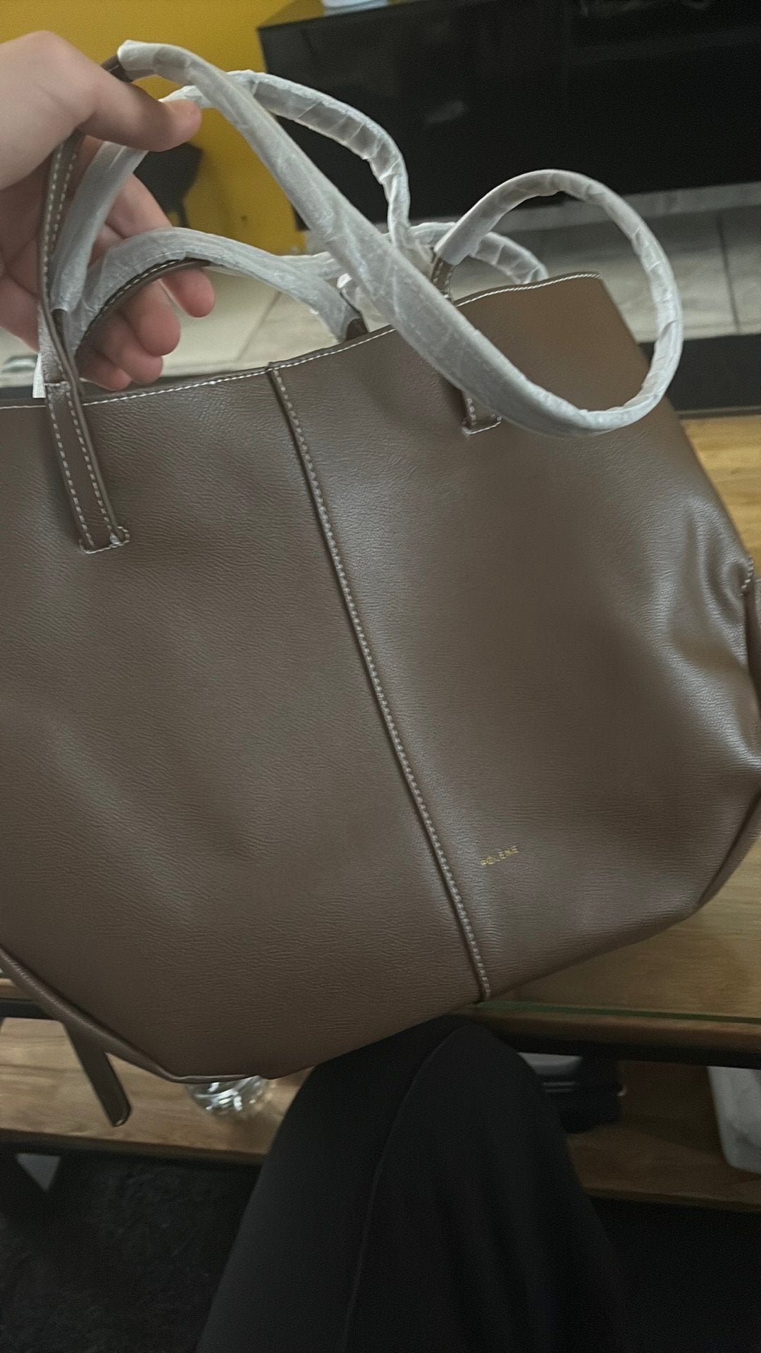 Polène tas, Handtassen en Accessoires, Tassen | Damestassen, Ophalen of Verzenden, Nieuw, Bruin, Schoudertasje