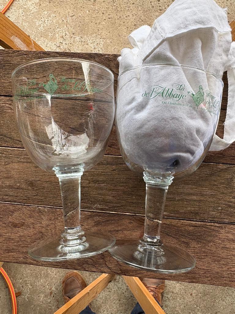 La Ferme de l'Abbaye de la Ramée, Enlèvement ou Envoi, Utilisé, Verre ou Verres, Autres marques