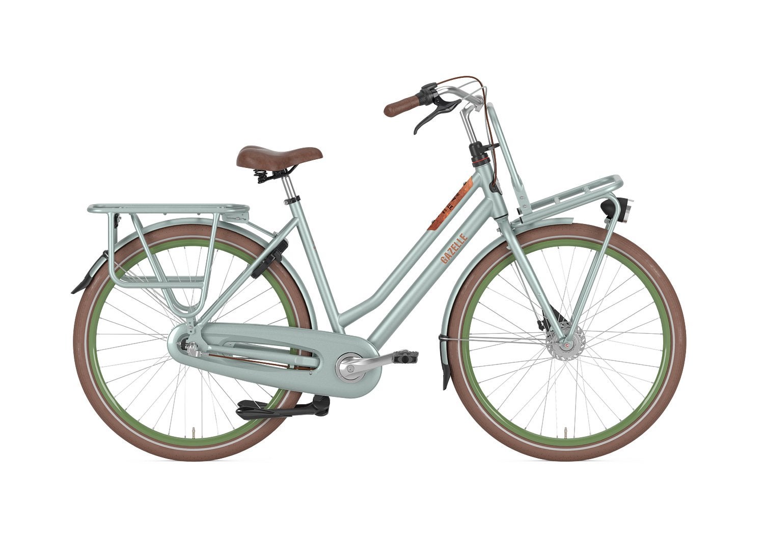 Damesfiets Gazelle heavy duty, Ophalen, Zo goed als nieuw, Gazelle