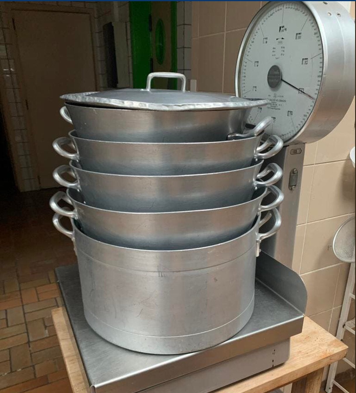 Ensemble de casseroles et poelons, Maison & Meubles, Enlèvement, Utilisé, Aluminium, Ensemble de casseroles