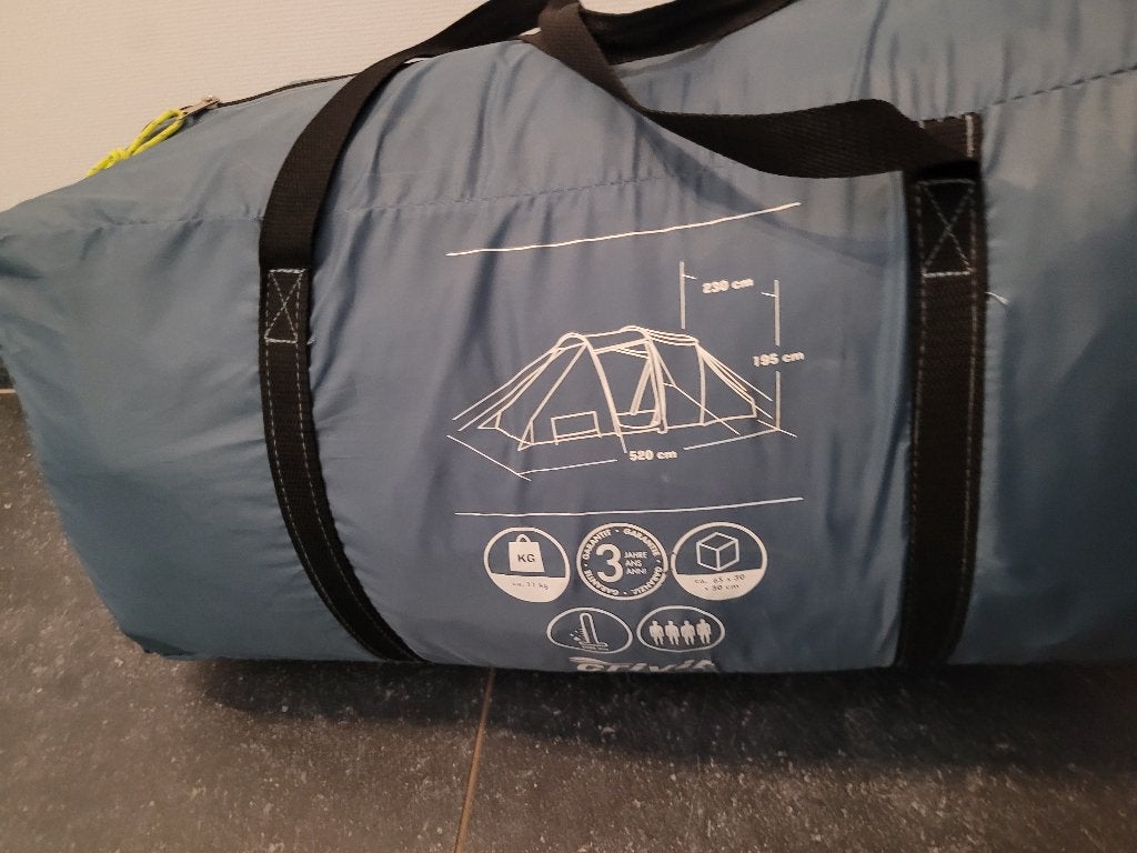 4 persoons tent, Ophalen, Zo goed als nieuw, Tot en met 4