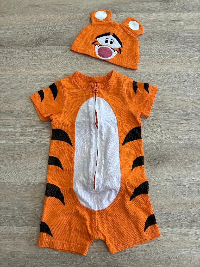 Disney kruippakje + verkleedsetje Tijgertje (18-24m), Enlèvement, Utilisé, Autres tailles