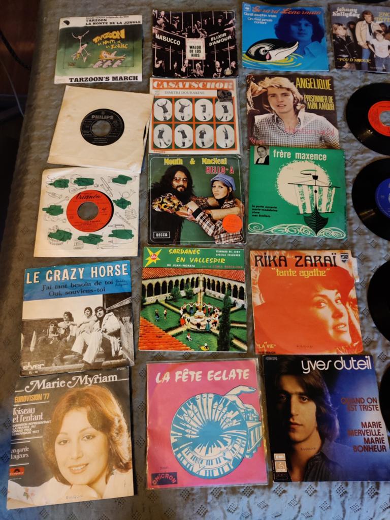 lot de Vinyles (45 Tours), CD & DVD, Vinyles | Compilations