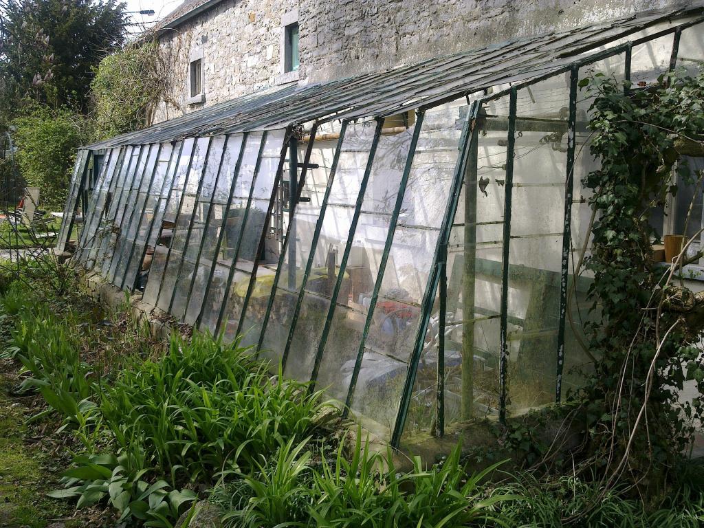 Serre Rénovation, Serre, Enlèvement, Utilisé, Verre