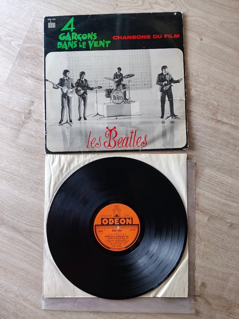 BEATLES 4 GARÇONS DANS LE VENT LP OSX 226 MONO, Pressage original, Envoi