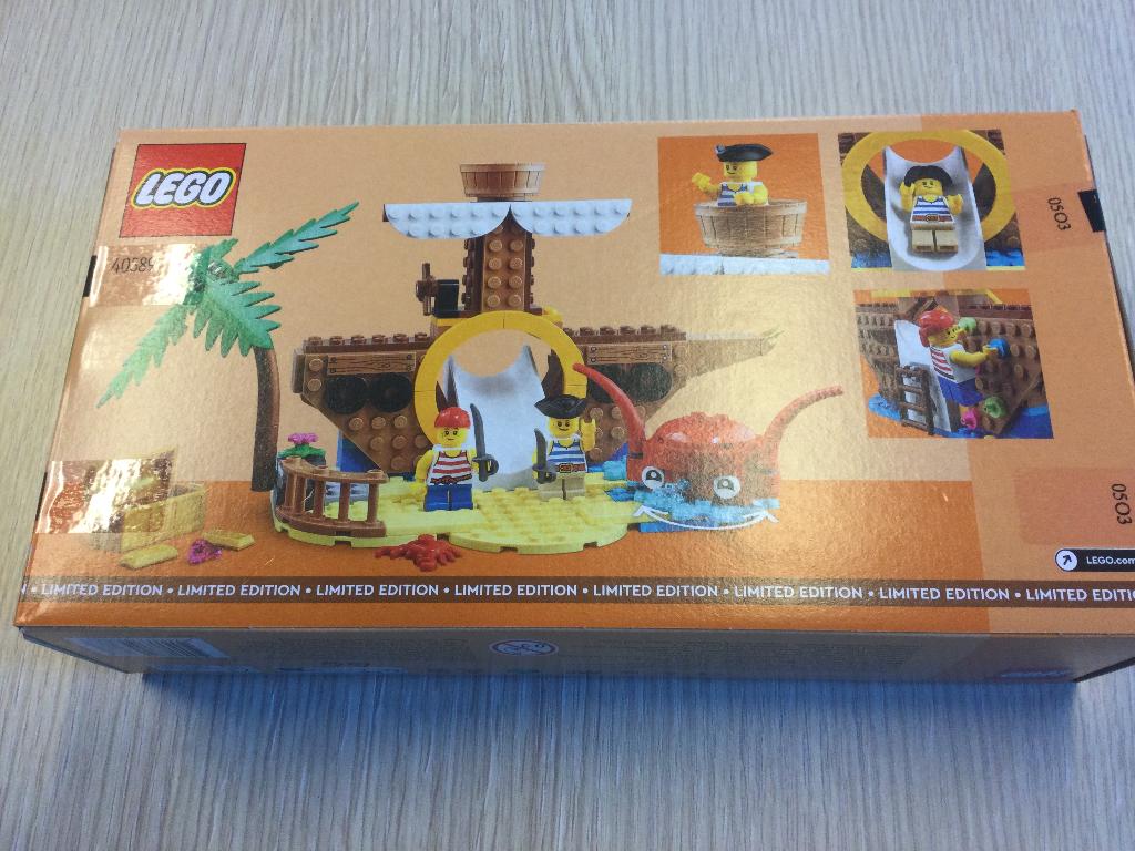 Lego 40589 – Piratenschip speeltuin – NIEUW, Overige thema's, Lego, Nieuw, Ophalen of Verzenden