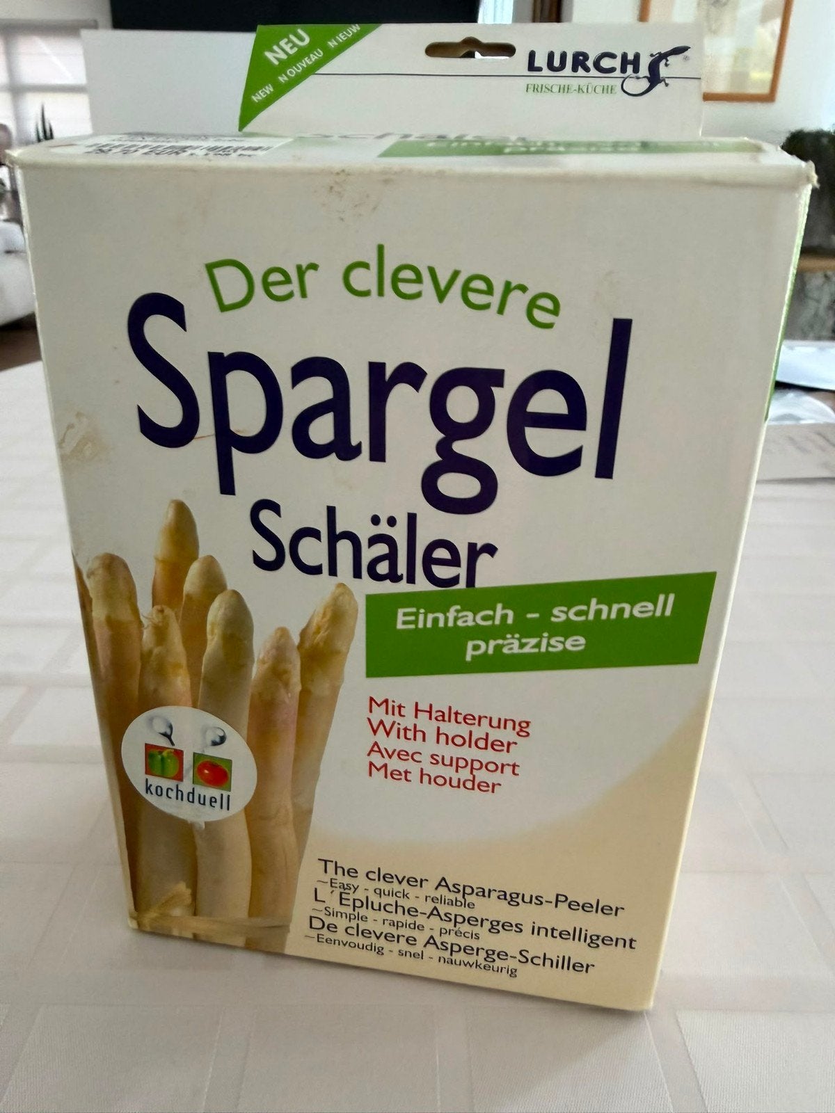 Aspergeschiller, Enlèvement