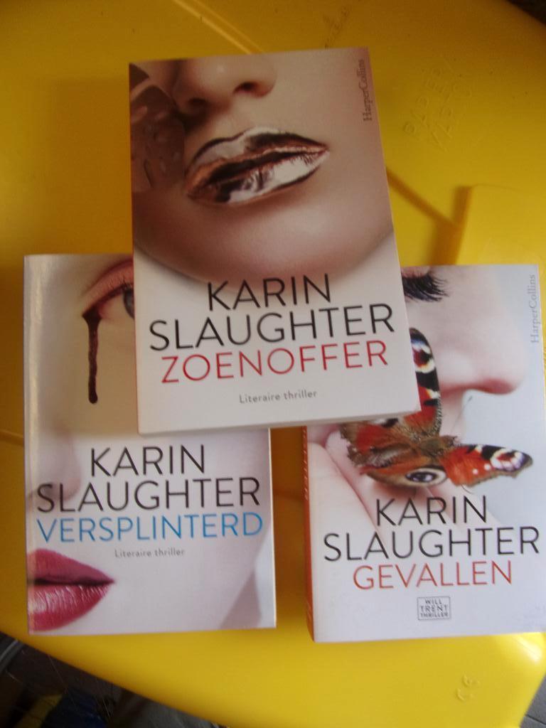 KARIN SLAUGHTER (3 boeken = 10 euro), Ophalen of Verzenden, Zo goed als nieuw, Karin Slaughter