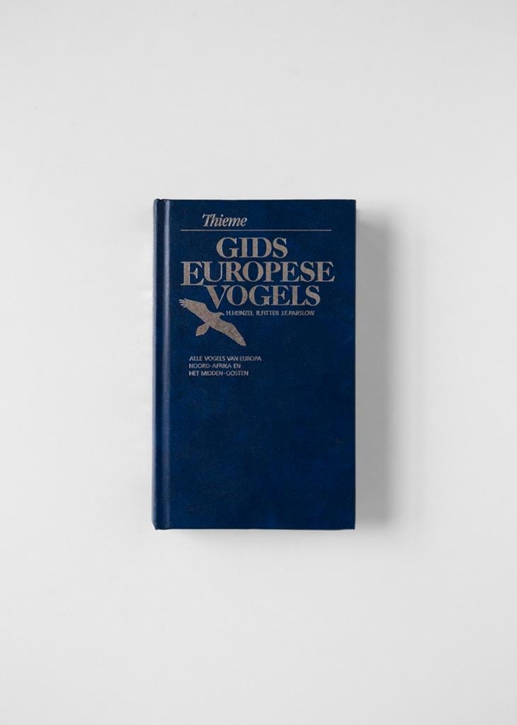 Vintage Thieme Gids Europese vogels, Ophalen of Verzenden, Zo goed als nieuw, Vogels