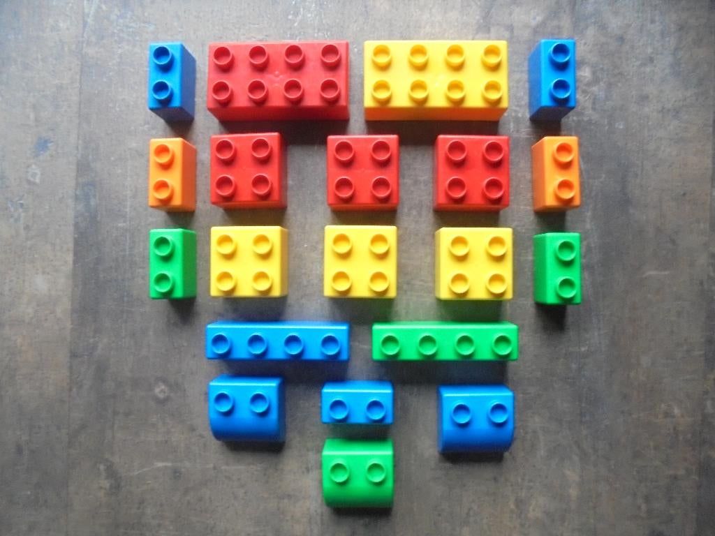 Lego Quatro Brick Set 33 (zie foto's), Kinderen en Baby's, Verzenden, Gebruikt, Losse stenen, Lego