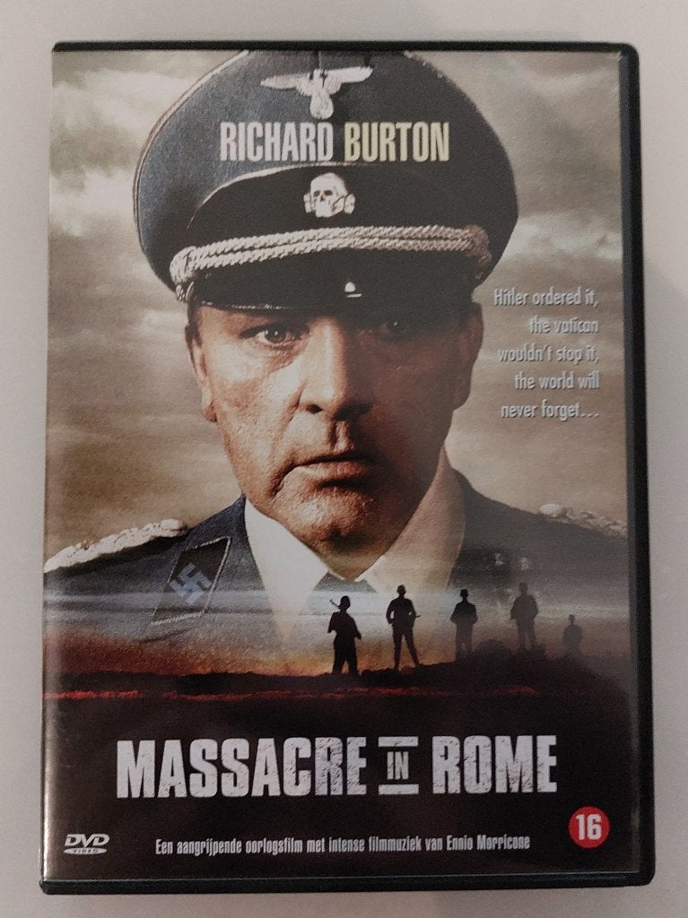 Massacre in Rome(oorlogsfilm), Cd's en Dvd's, Ophalen of Verzenden, Zo goed als nieuw, Oorlog