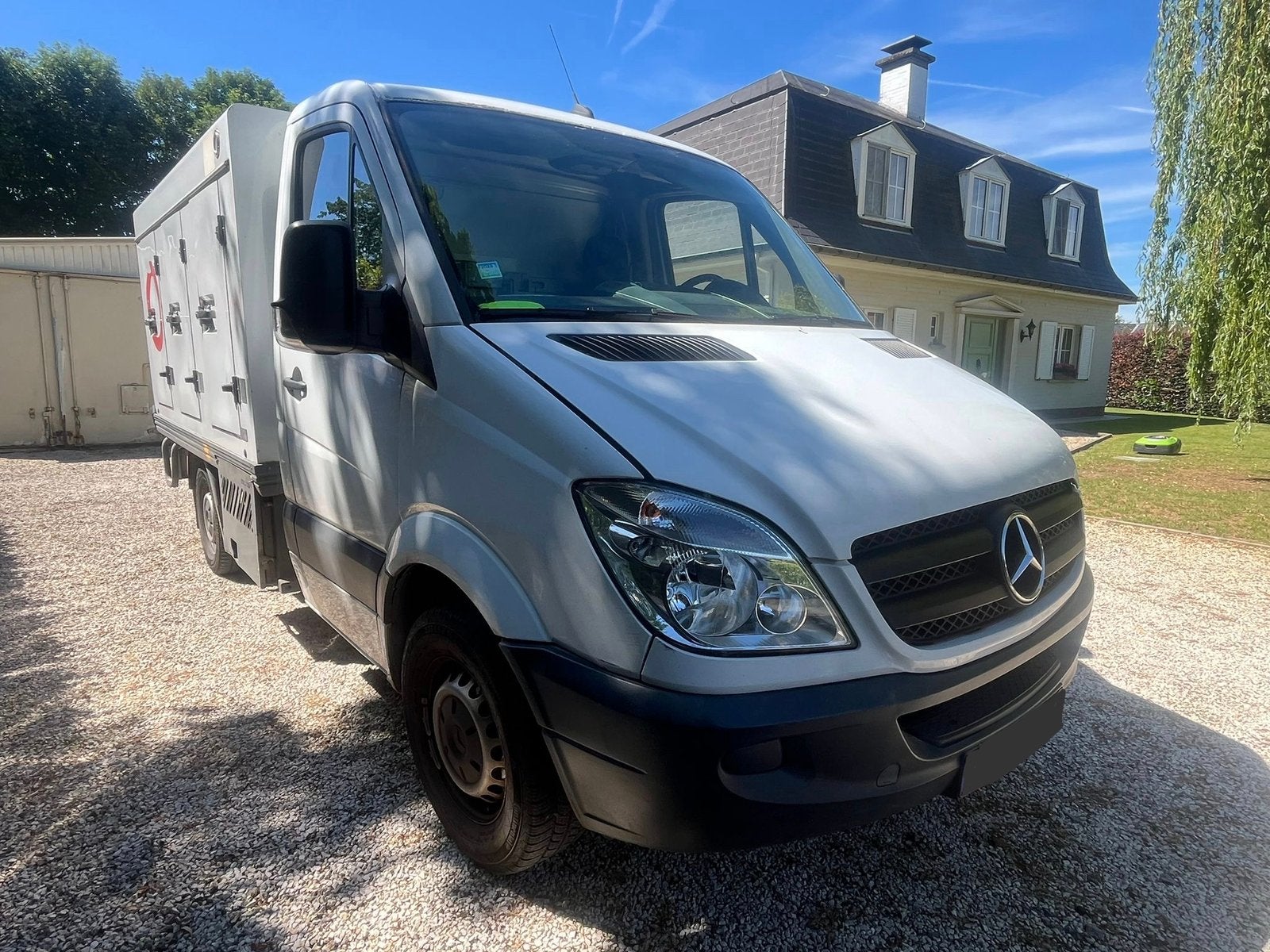 Mercedes Sprinter 2006 2.2 diesel 336000km diepvries, Auto's, Mercedes-Benz, 2134 cc, Wit, Bedrijf, 2 zetels