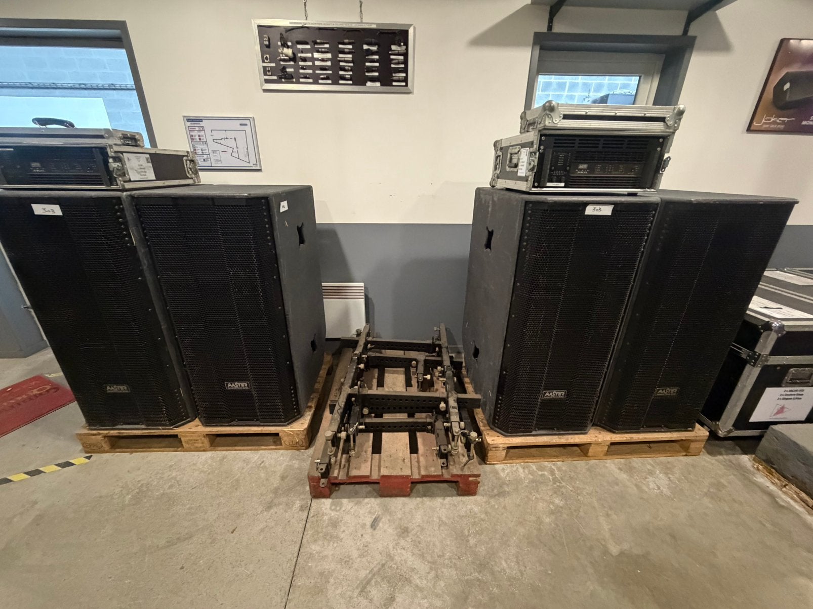 Compleet audiosysteem voor masteraudio, Muziek en Instrumenten, Ophalen, Zo goed als nieuw