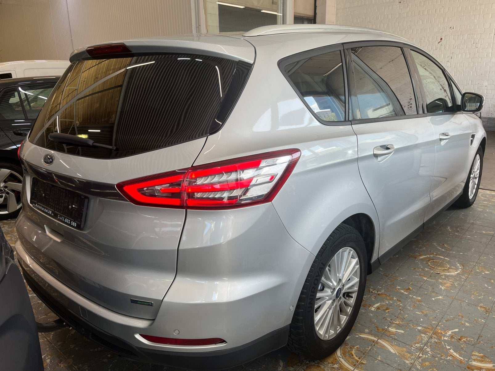 Ford max 7 plaats, Autos, Argent ou Gris, Achat, Euro 6, 7 places