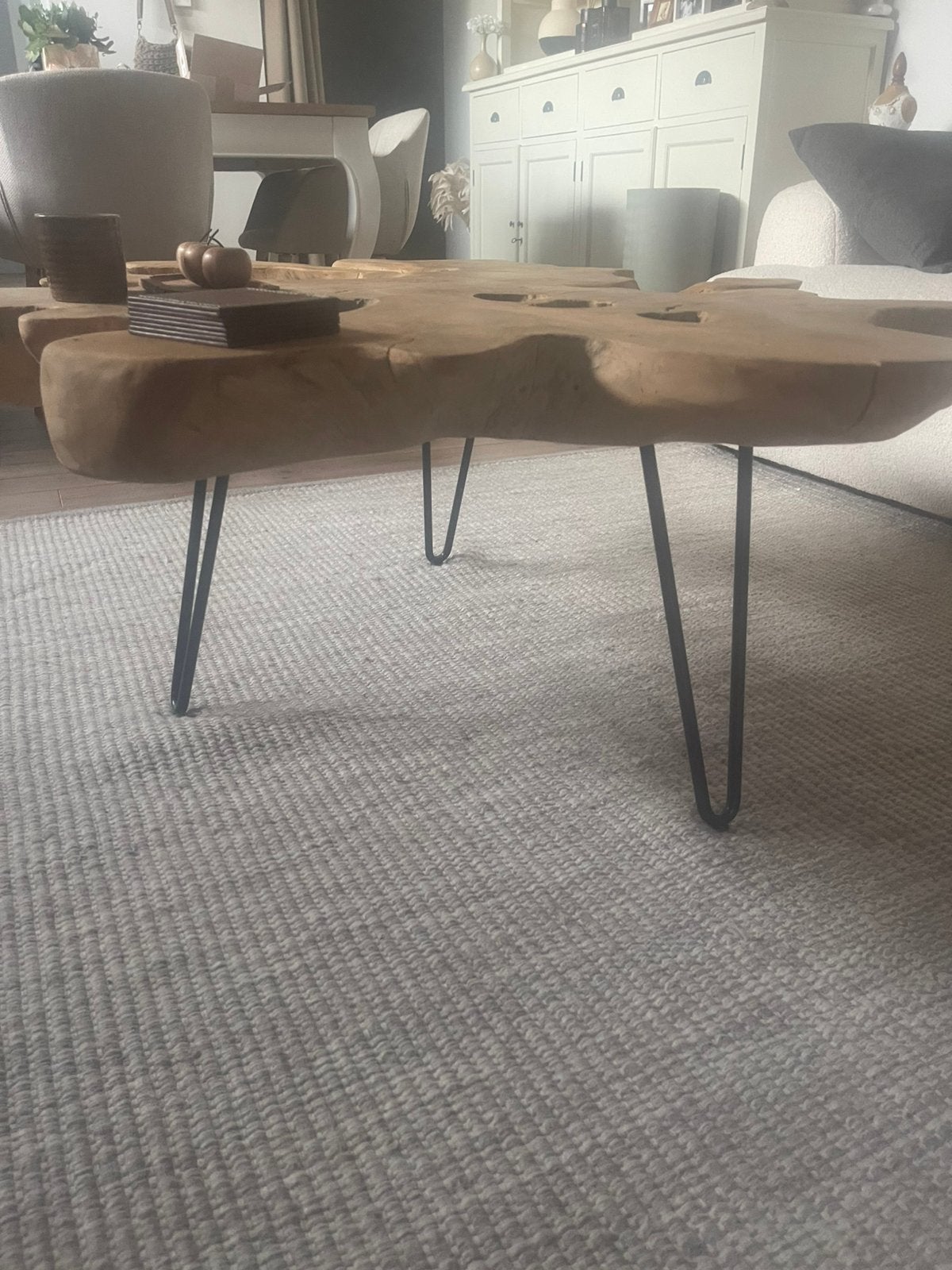 Eiken salontafel, Huis en Inrichting, Ophalen, Zo goed als nieuw