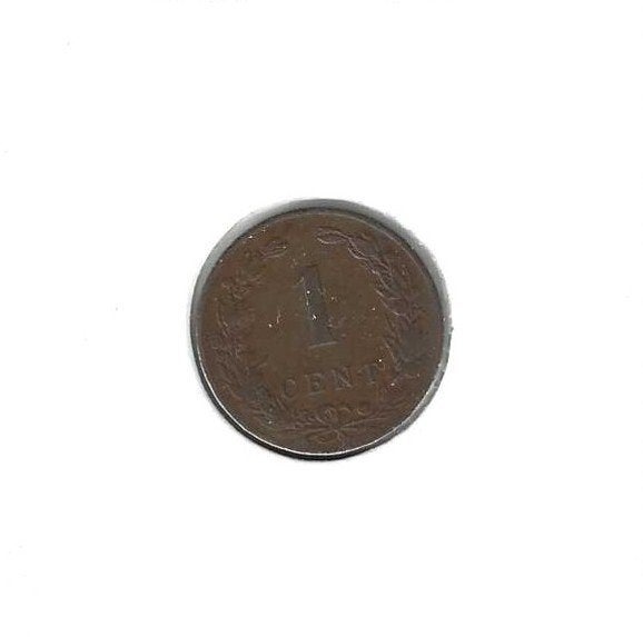 Nederland, 1 Cent 1901., Timbres & Monnaies, Monnaies | Pays-Bas, Enlèvement ou Envoi, Reine Wilhelmine, 1 centime, Monnaie en vrac