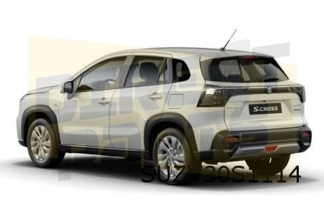 Suzuki S-Cross (1/22-) (JY / AKK) achterlicht Rechts buiten, -, Verzenden, -, Nieuw