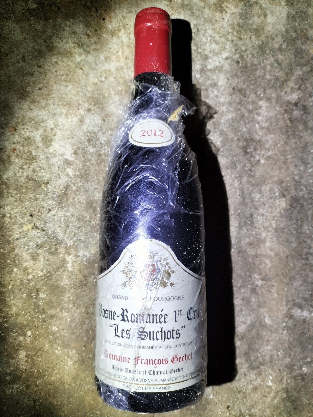 5 vosne romanee 1er cru suchot  gerbet 2012, Collections