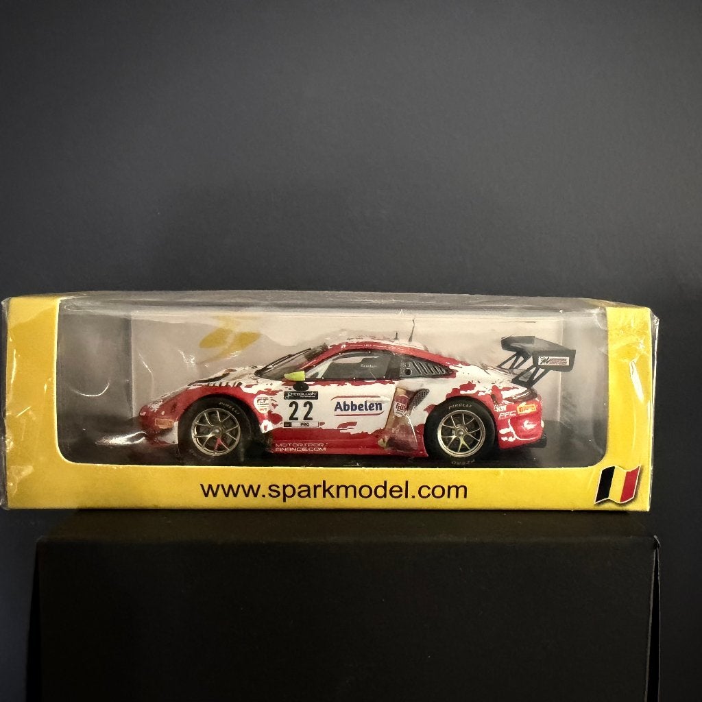 SPARK SB376 - 1:43 - PORSCHE 991.2 GT3 R #22 (500ex), Ophalen, Nieuw, Auto, Overige merken