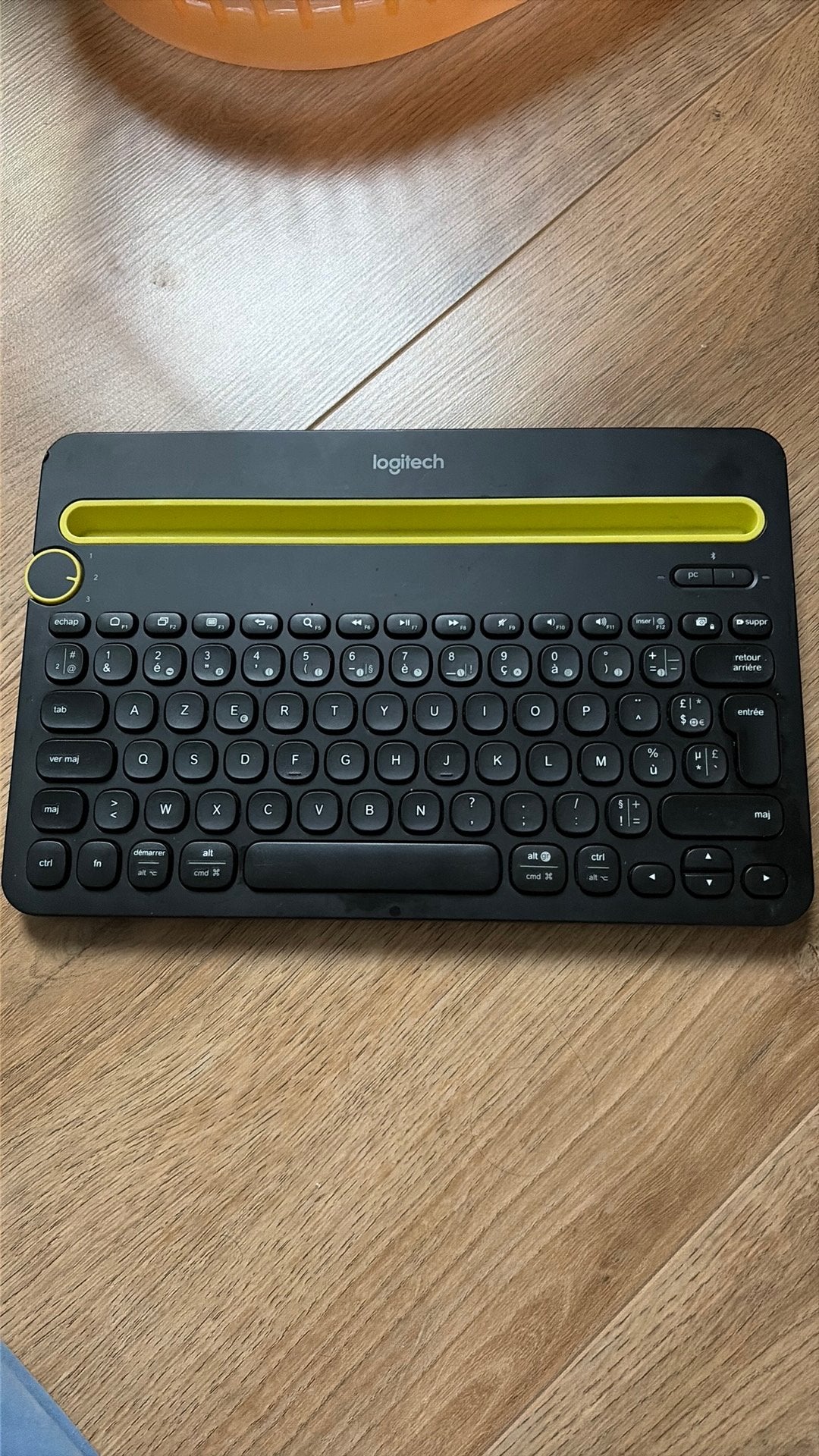 Bluetooth keyboard, Computers en Software, Ophalen, Azerty, Gebruikt, Draadloos