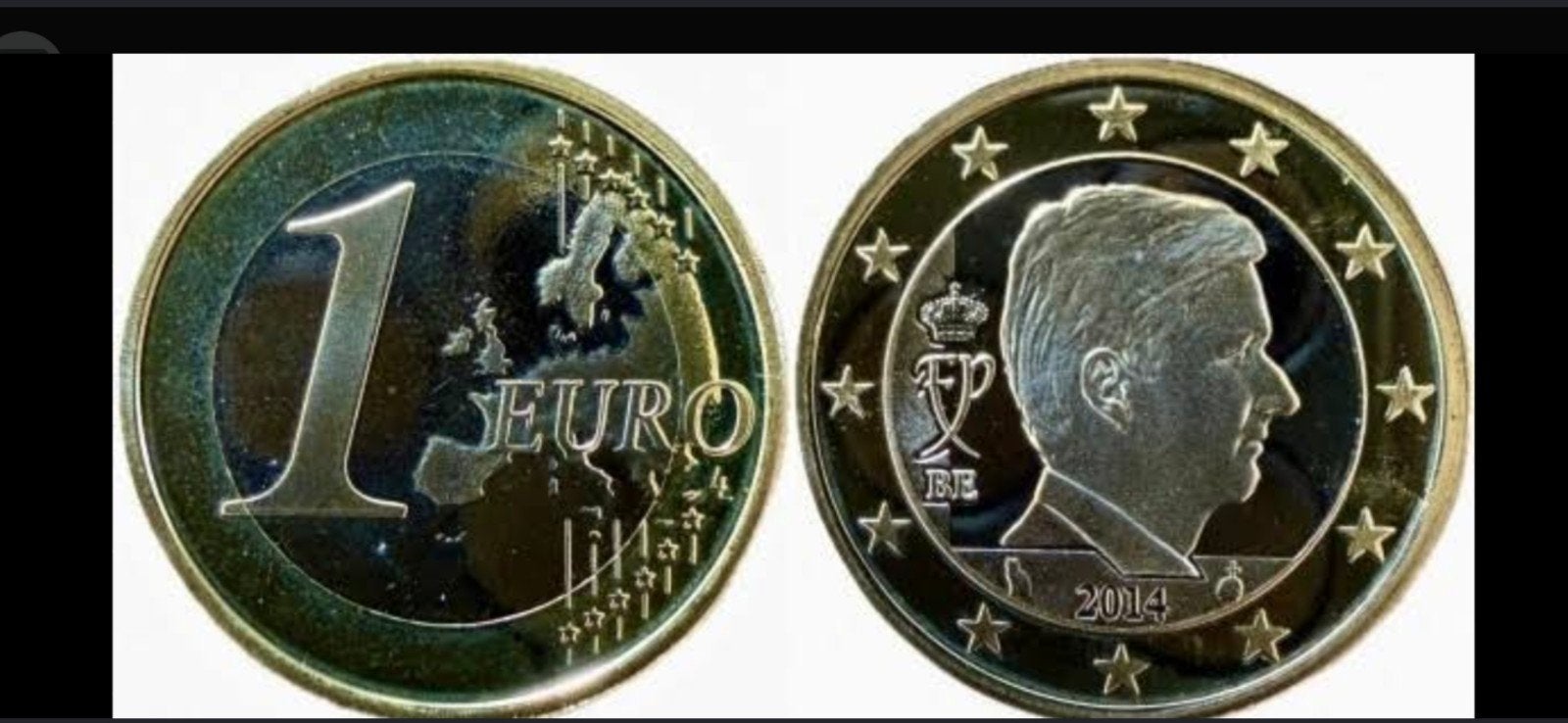 GEZOCHT, 1€ munt België, koning kijkt naar RECHTS., Timbres & Monnaies, Monnaies | Europe | Monnaies euro, Enlèvement, Belgique