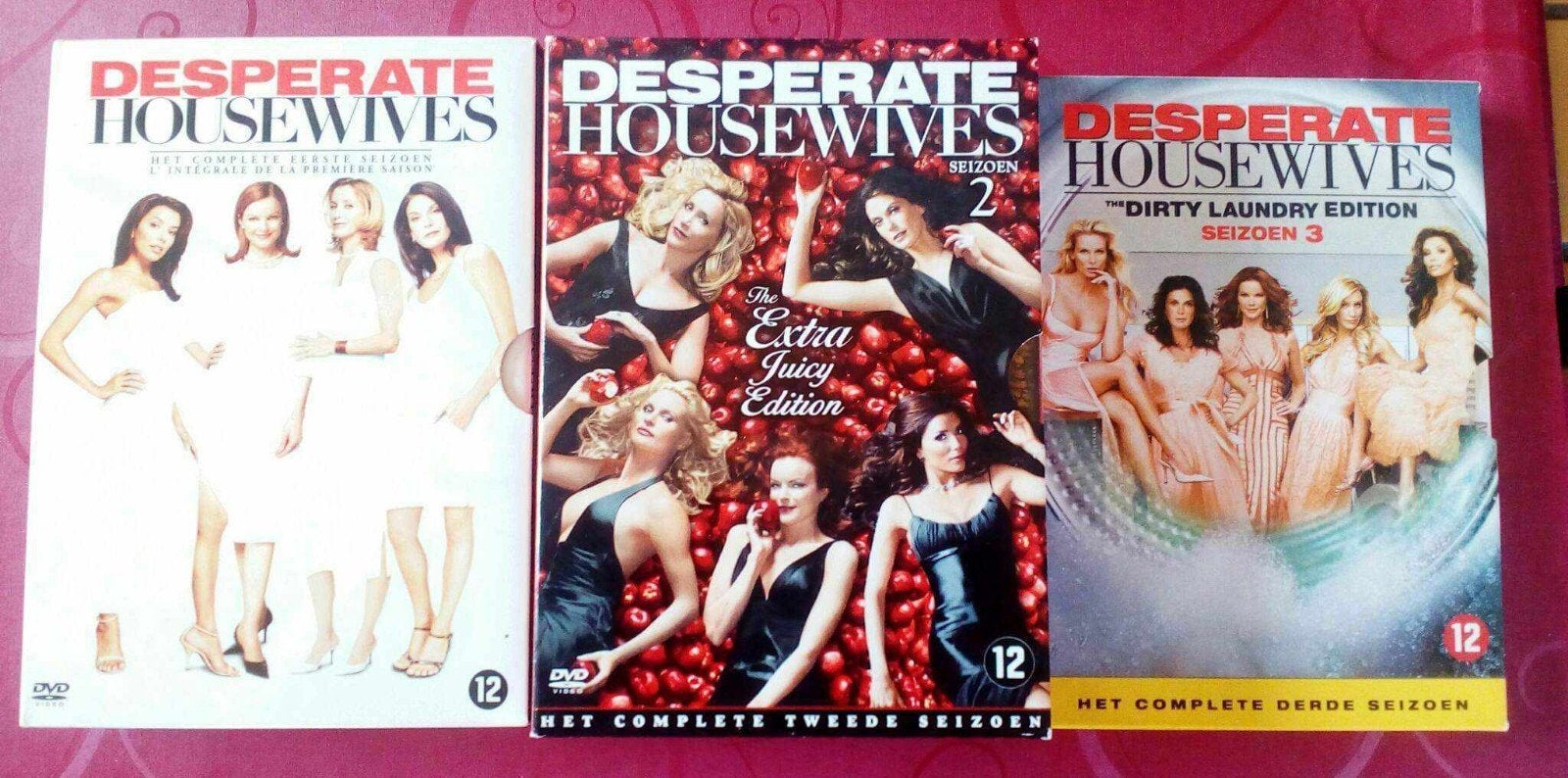 Desperate Housewives serie 1-2-3, Ophalen of Verzenden, Zo goed als nieuw, Nederlands