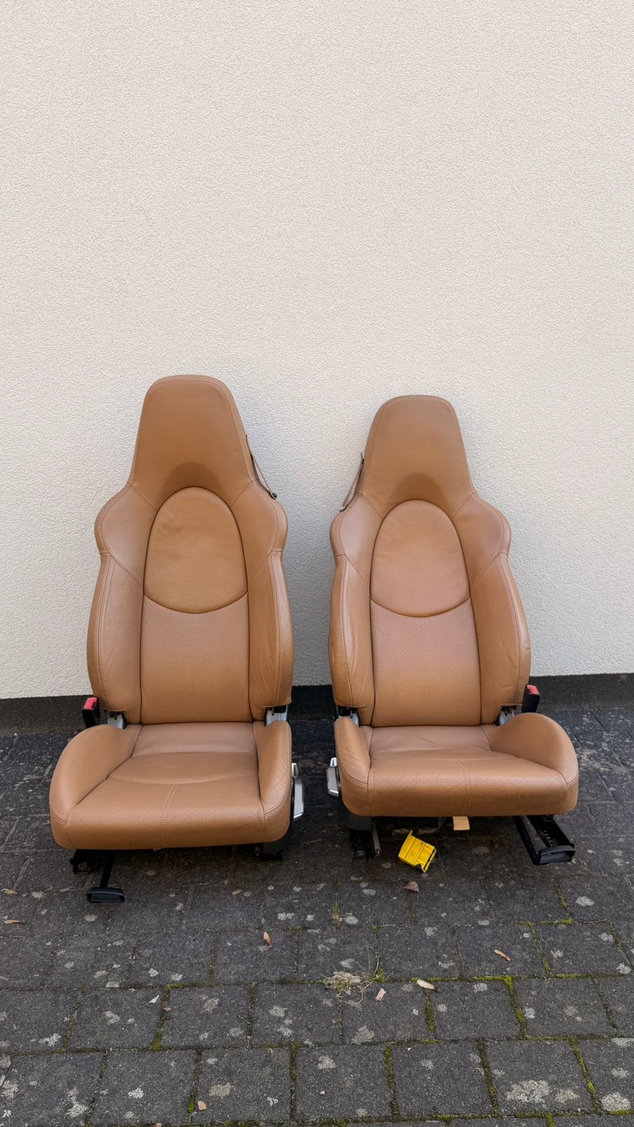 Sièges sport d'origine Porsche 997/987 beiges — électriques, Autos : Pièces & Accessoires, Enlèvement, Utilisé, Porsche