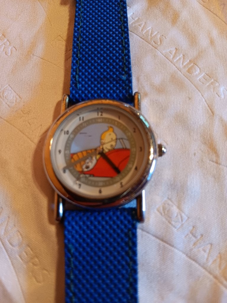 Montre enfant TINTIN Citime, Enlèvement