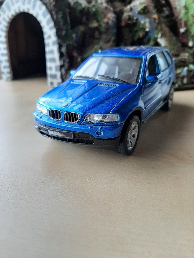 BMW X5  #WELLY#  1/32 schaal, Ophalen, Gebruikt