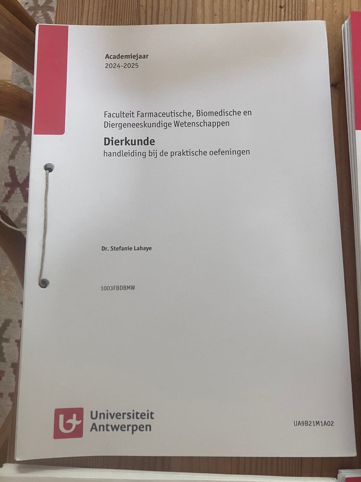 Biomedische, 1ste jaar Universiteit Antwerpen, Ophalen of Verzenden, Nieuw
