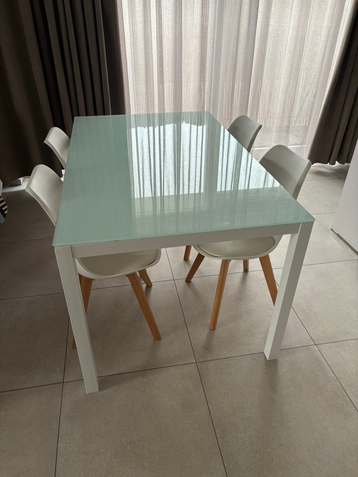Salle à manger (table et chaises), Maison & Meubles, Enlèvement, Utilisé