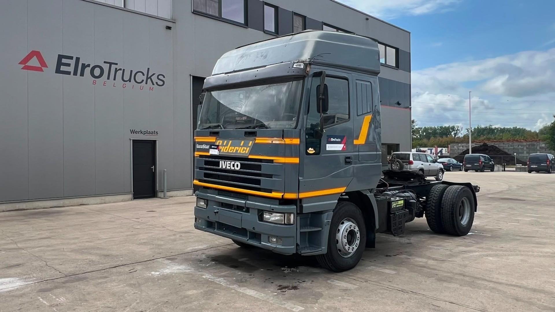 Iveco EUROSTAR 440 E 42 (FULL STEEL SUSPENSION / LAMES / MAN, Autos, Camions, Euro 2, Achat, Entreprise, Iveco