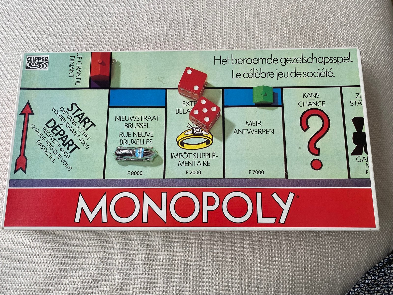 Vintage Monopoly, Enlèvement, Utilisé