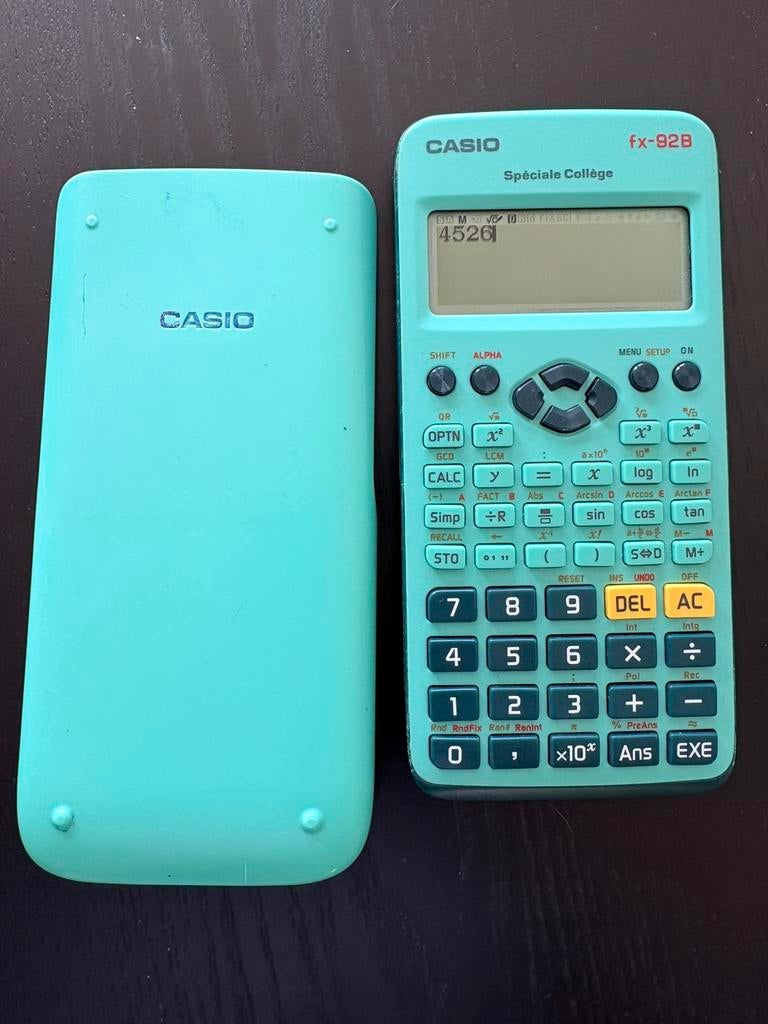 Casio FX92B, Ophalen of Verzenden, Gebruikt