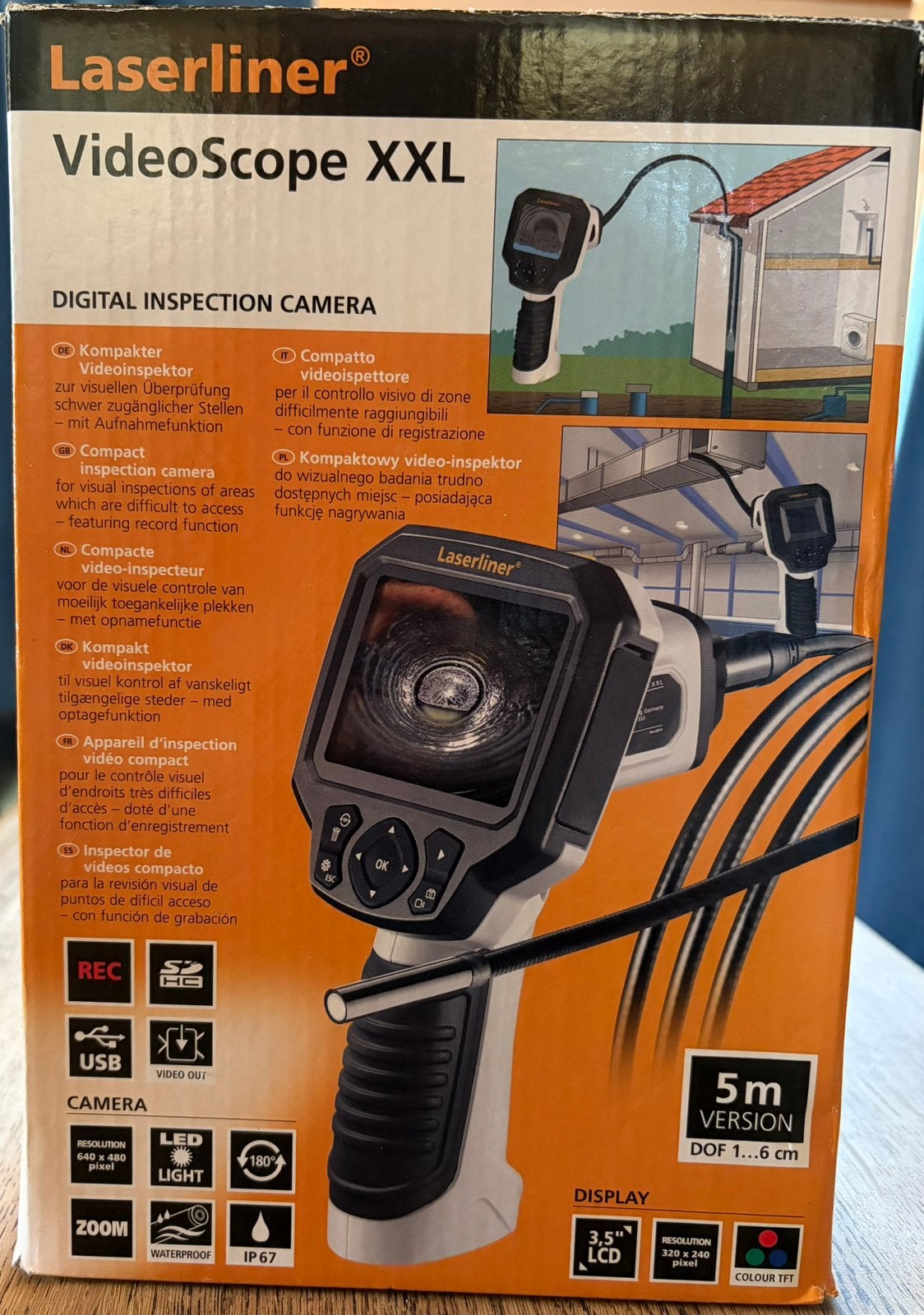 Te koop inpectiecamera ‘Videoscope XXL’, Ophalen of Verzenden, Zo goed als nieuw