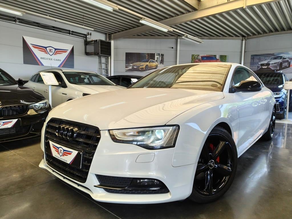 AUDI A5 Coupe 2.0 TDI*LED*BI XENON*LEER*NAVIGATIE*PDC*, Auto's, Audi, 4 zetels, 1655 kg, Leder, Bedrijf