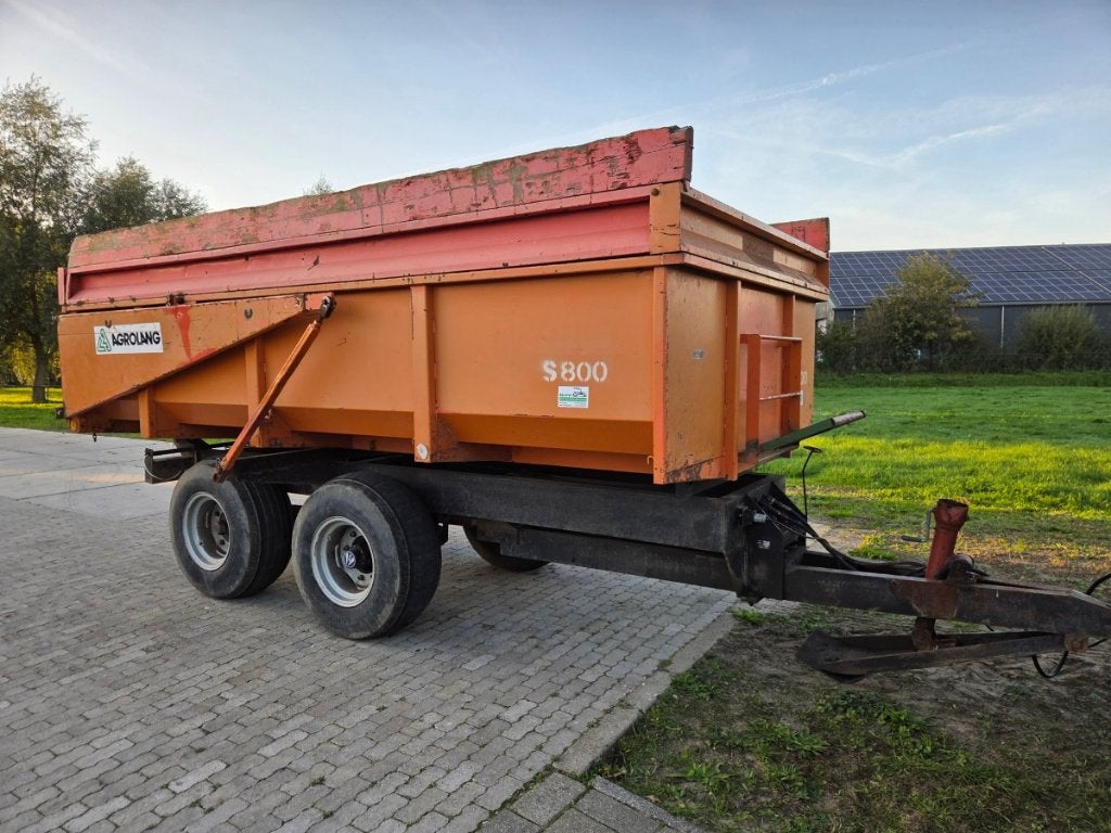 8 tons Cavero S800 tandemas kipper, olie geremd, kipwagen, Ophalen