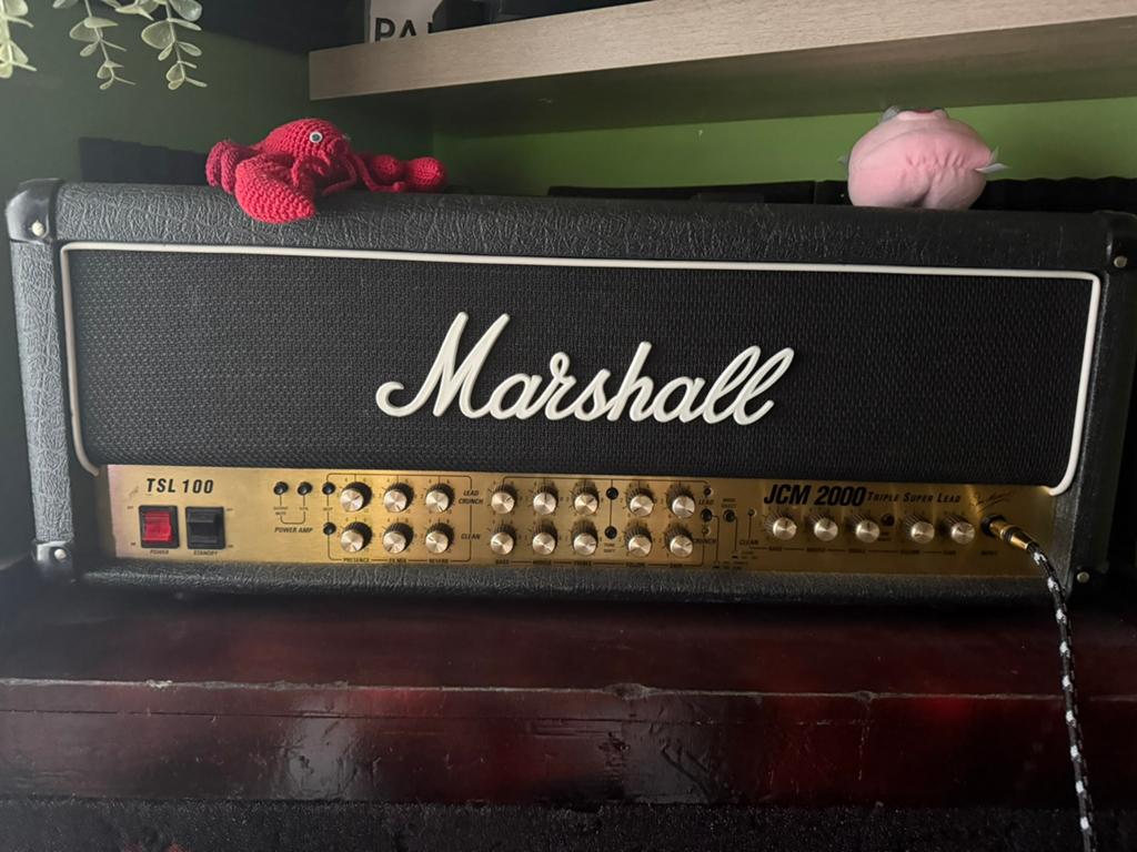 Marshall jcm2000 tsl100 amplifier + tone pedal, Muziek en Instrumenten, Ophalen, Zo goed als nieuw