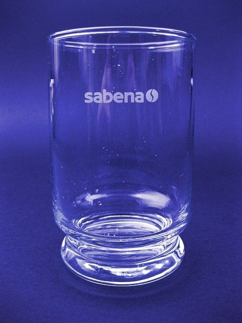 Verre à eau Sabena — Avec logo officiel de la Sabena #1, Collections, Enlèvement ou Envoi, Neuf