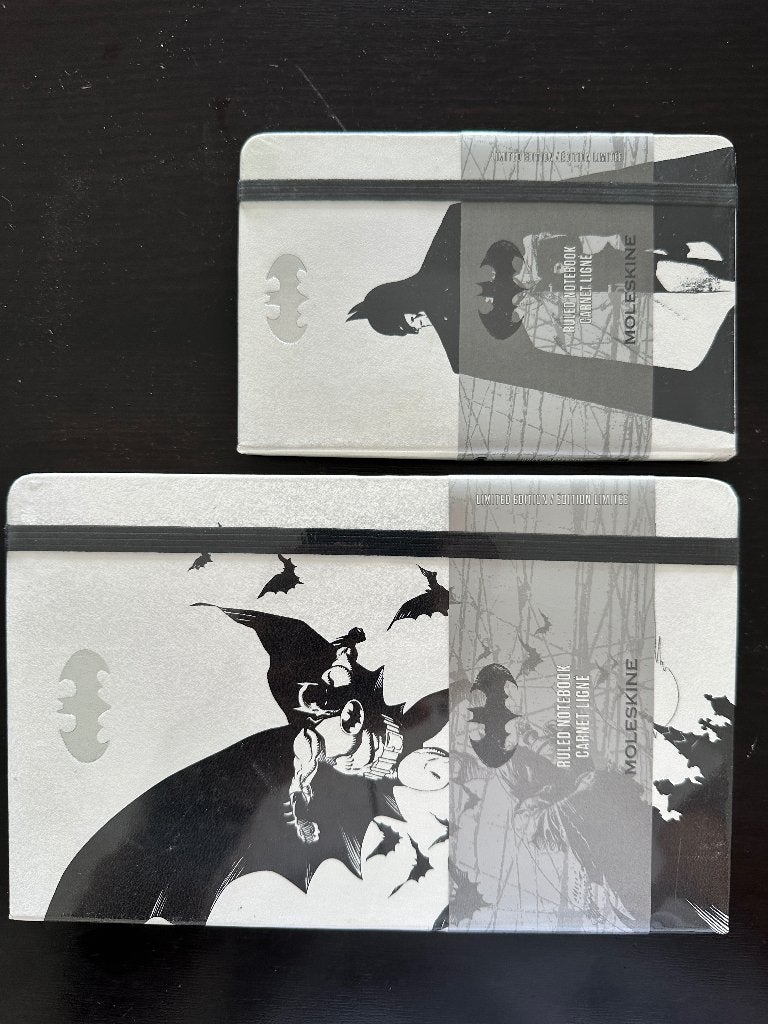 Lot 2 Moleskine Batman Limited Edition 2015 - NIEUW SEALED, Verzamelen, Ophalen of Verzenden, Nieuw