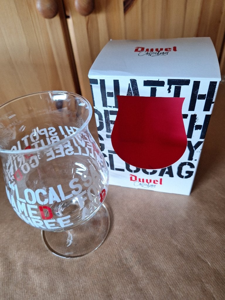 DUVEL Design glas (zie details hierna), Verzamelen, Biermerken, Ophalen of Verzenden, Nieuw, Glas of Glazen, Duvel
