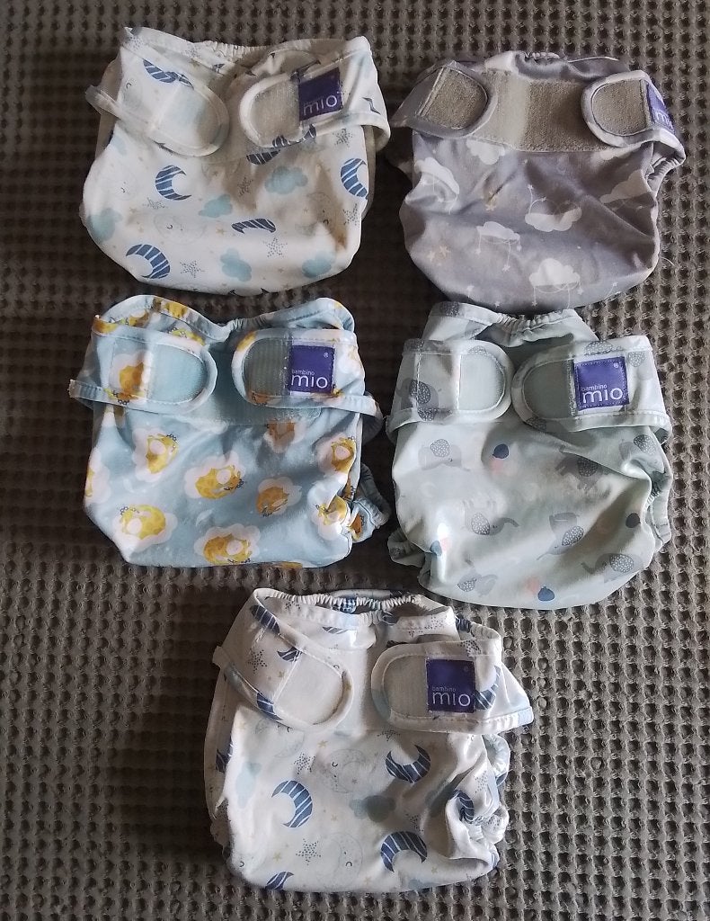 5 Bambino Mio luier overbroekje maat 2 / + 9 kg, Ophalen of Verzenden, Gebruikt