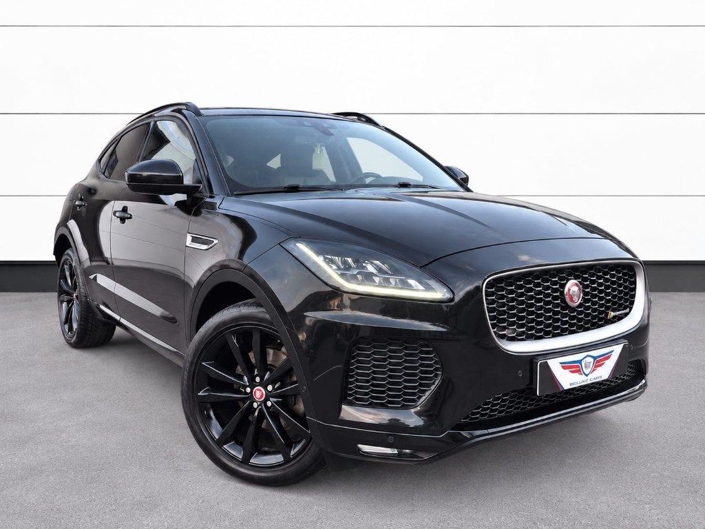 Jaguar E-Pace 2.0 D*R-SPORT*PANO*LED*CAMERA*AIRCO*GPS*JA*, Auto's, 4 cilinders, Zwart, Leder, Bedrijf