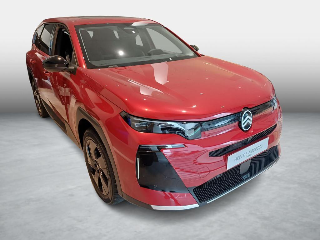 Citroën C5 Aircross Hybrid 145 ch/pk Automatic MAX+ pano da, Autos, Rouge, 145 ch, Achat, Entreprise
