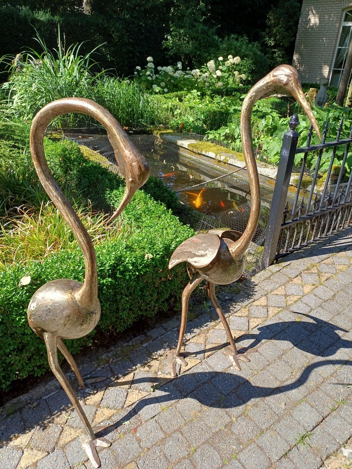 Metalen vogels handgemaakt, Enlèvement, Neuf, Métal, Animal