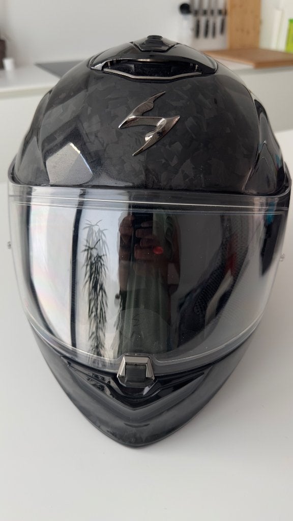 Moto helm SCORPION exo-1400 EVO2 met CARDO, Motoren, Kleding | Motorhelmen, Overige merken, Dames, Ophalen of Verzenden, Nieuw zonder kaartje