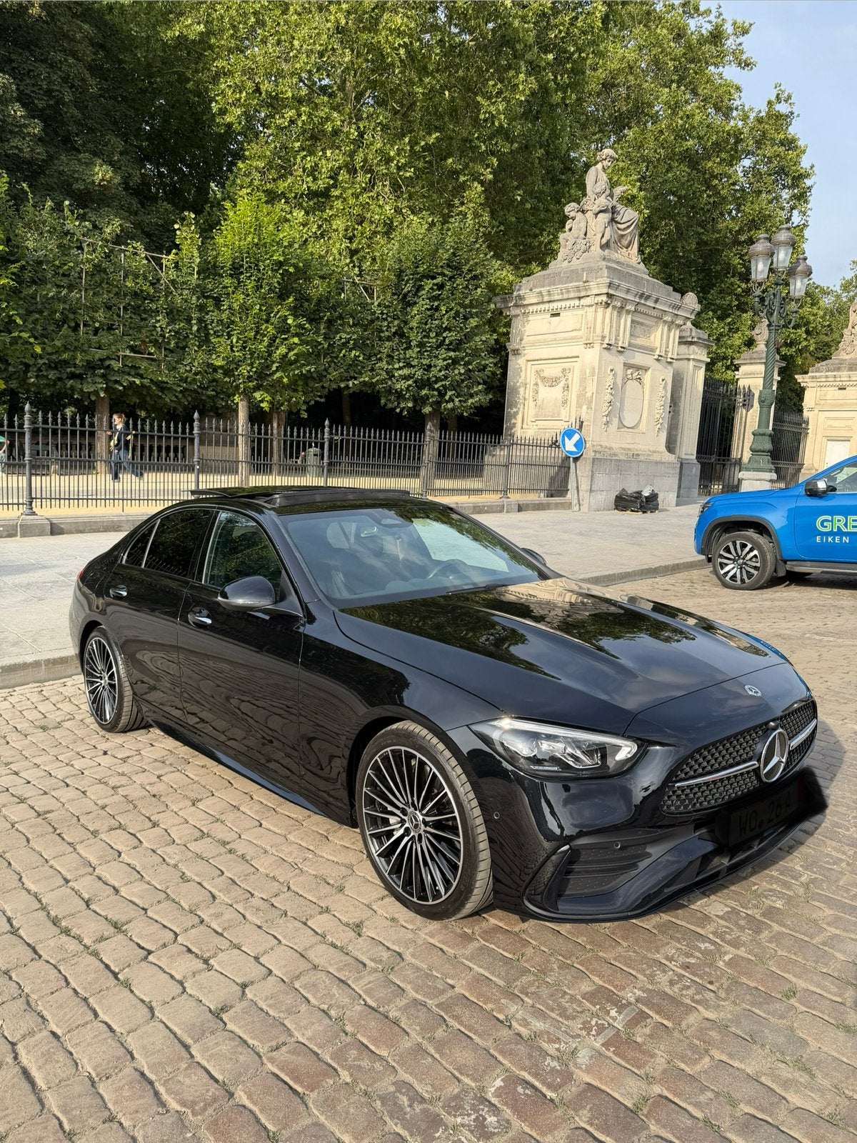 Mercedes C200d 50 000 km, Cuir et Alcantara, Achat, Noir, 120 kW